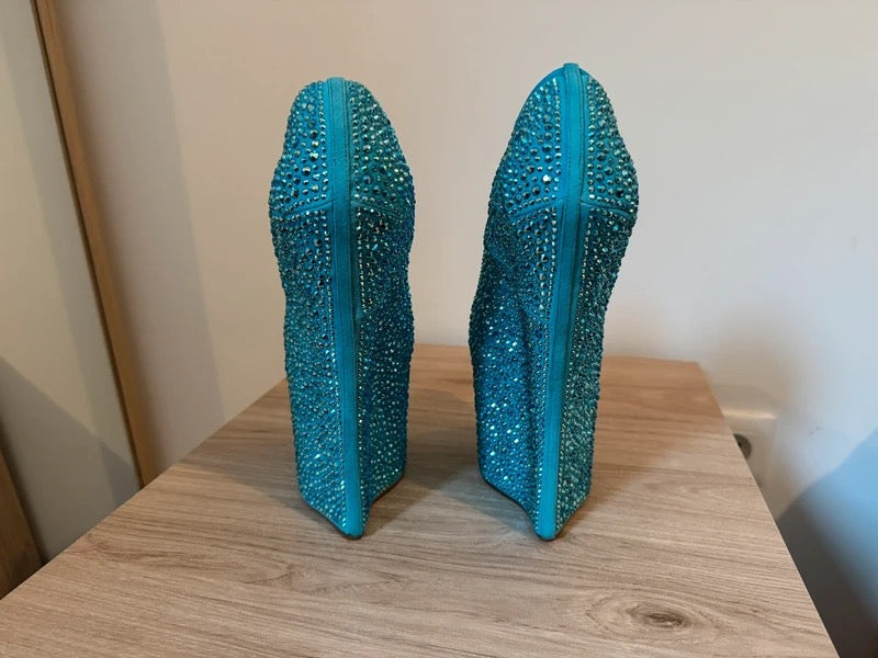 Giuseppe Zanotti Swarovski Wedge Brand New - 38.5