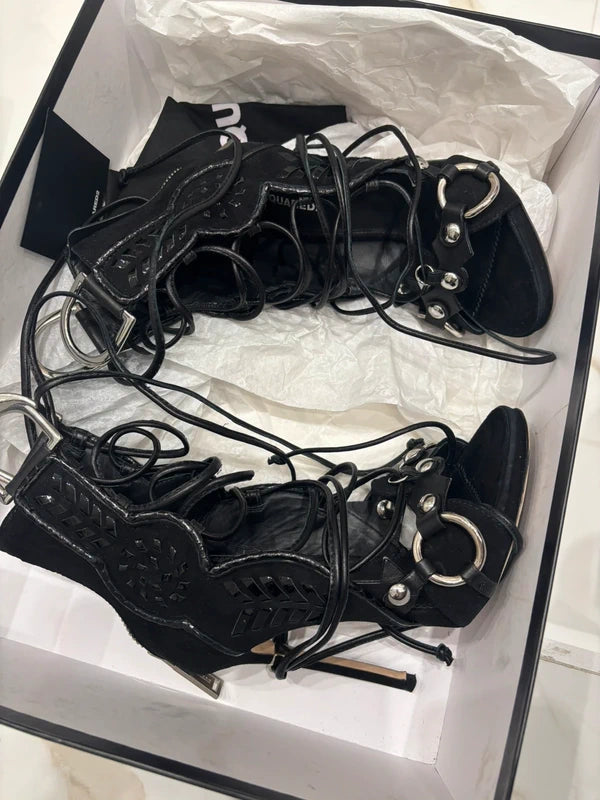 Dsquared2 Gladiator Heels - 37/37.5