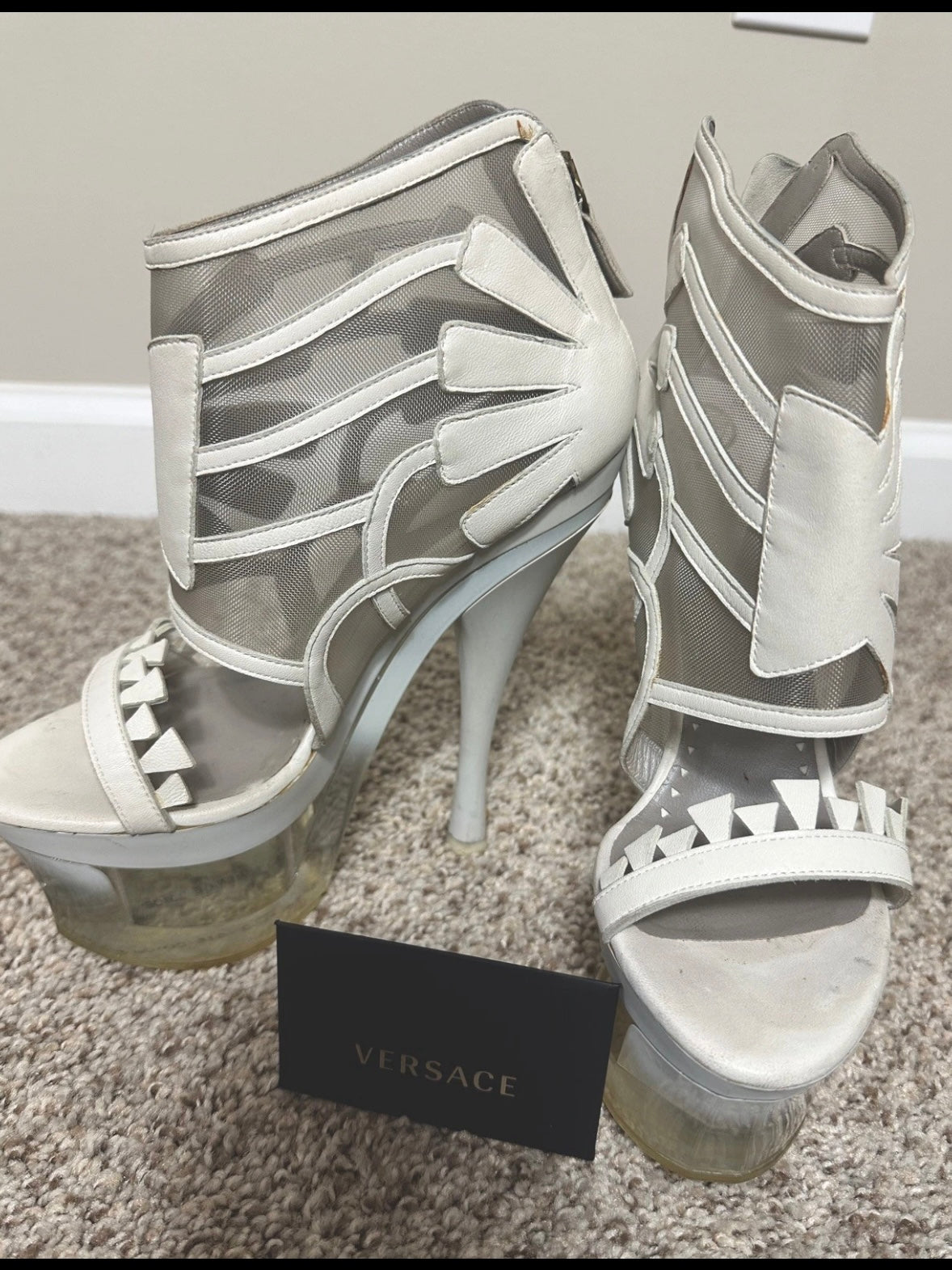 Versace Spring 2012 Heels Brand New  - 37/37.5