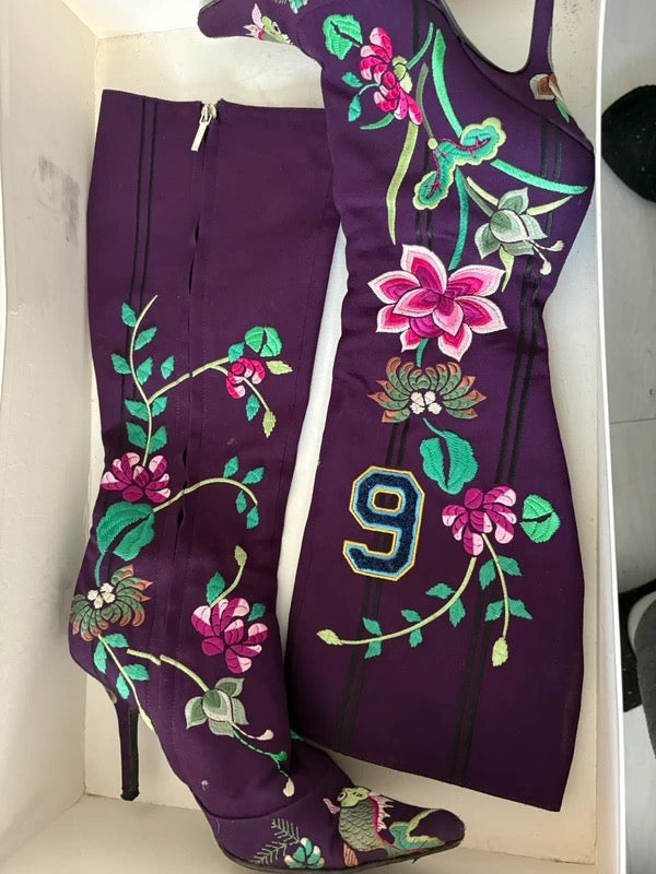 Dior Galliano Koi Boots - 40