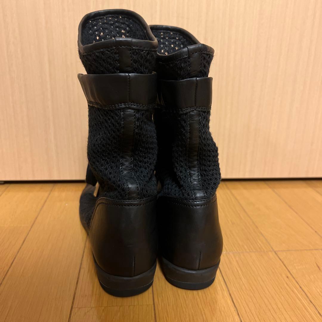 Chanel Knit Mesh Ankle Boot - 41