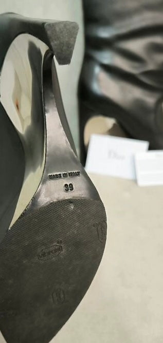 Dior by Raf Simons Mirror Wedge Heel - 39