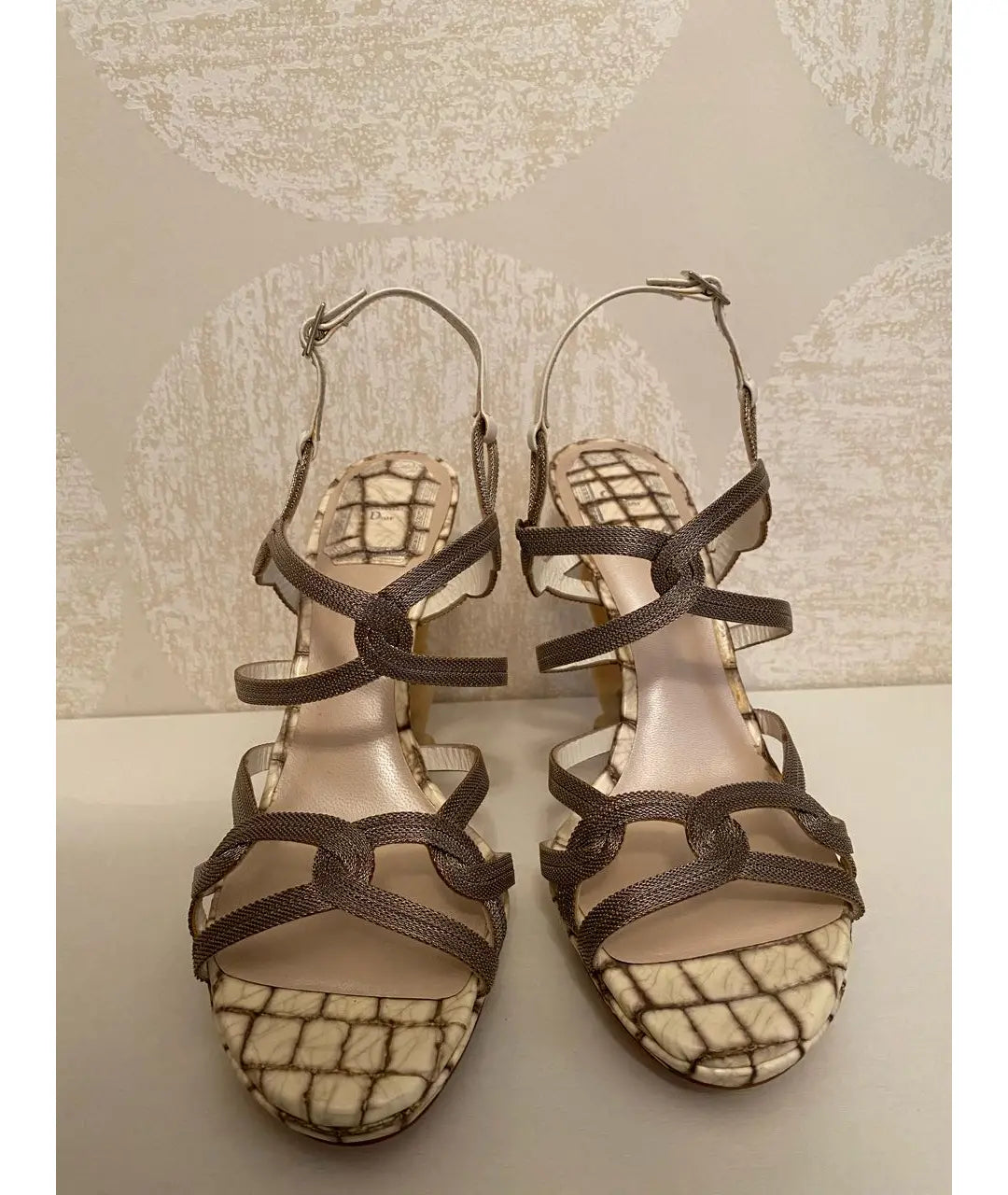 Dior Fertility Crocodile Heels Brand New - 37/38