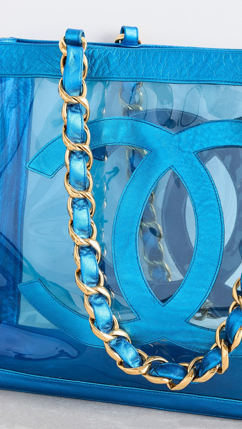 Chanel 1995 Barbie Collection PVC Tote Bag