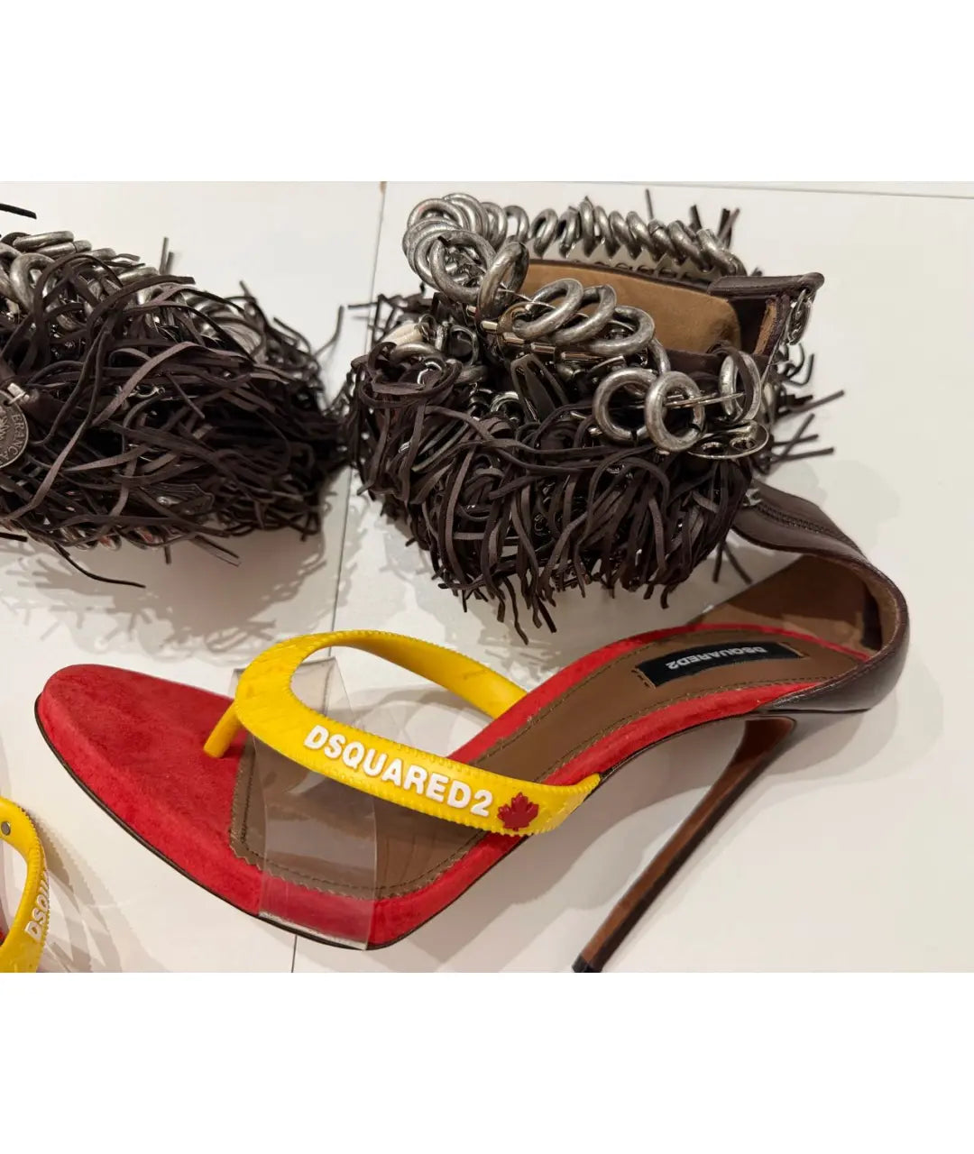 Dsquared2 Gothika Fringe Heel - 41