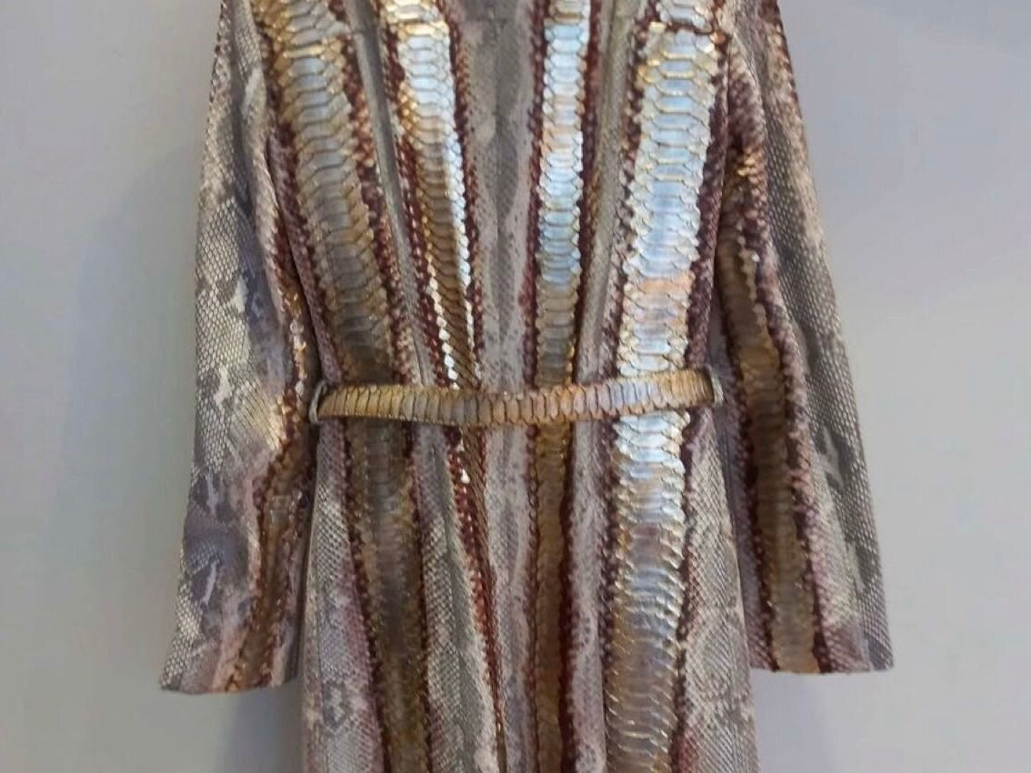 Dior 2008 Resort Collection Ombré Python Jacket - S/M