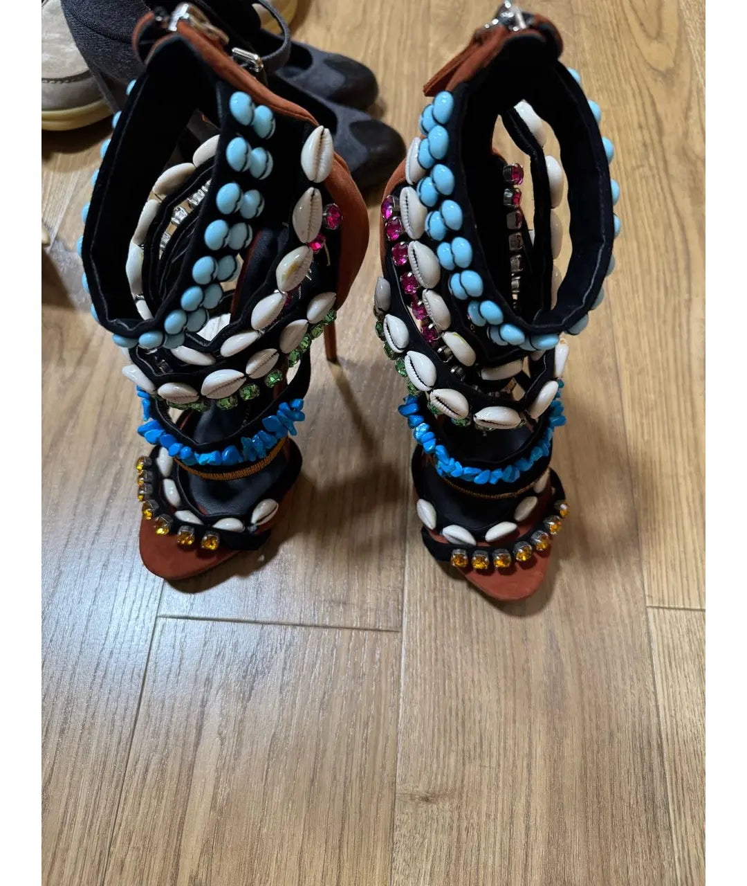 Giuseppe Zanotti Shell Heels Brand New - 35/35.5