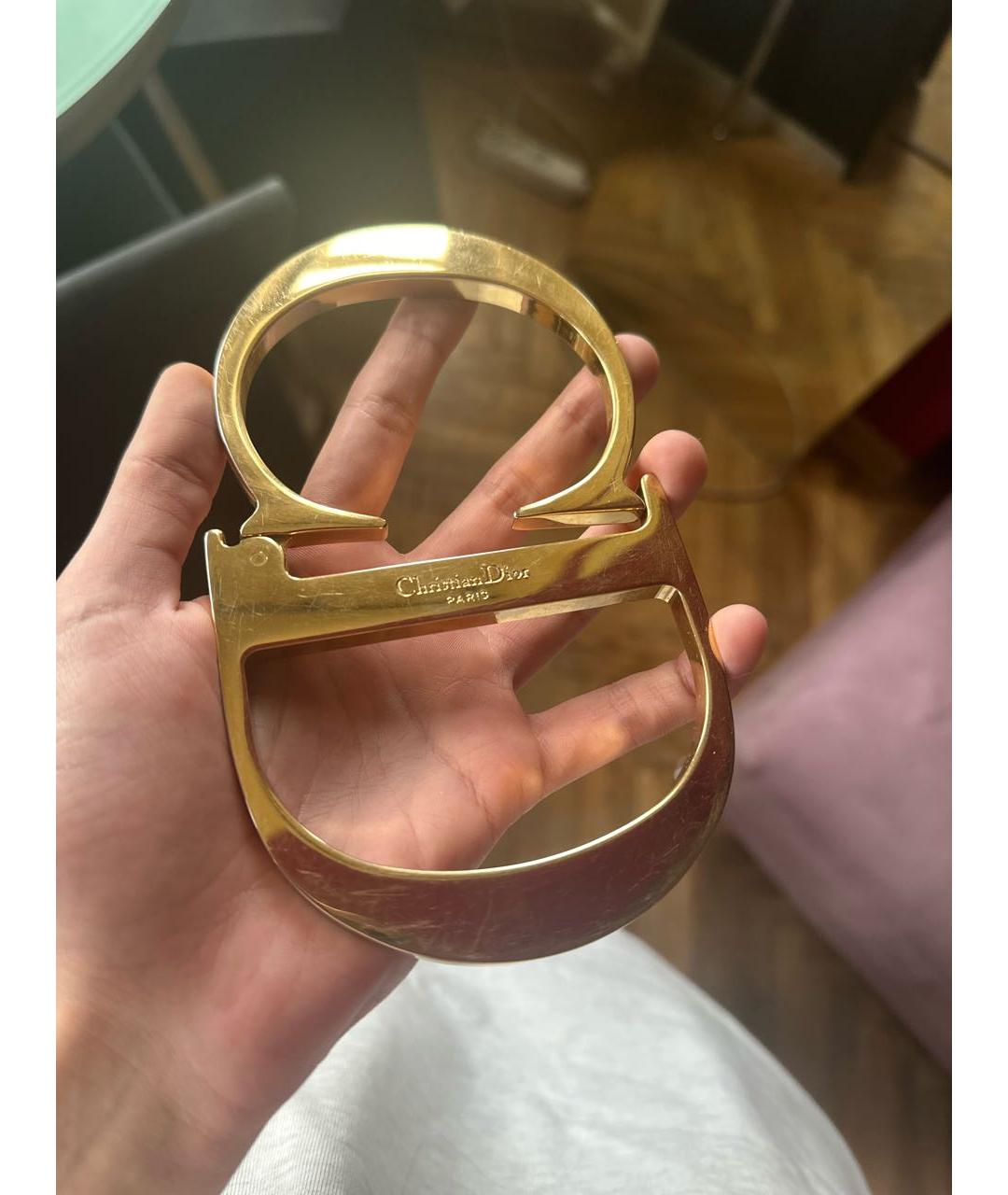 Dior CD Oversized Denim Belt