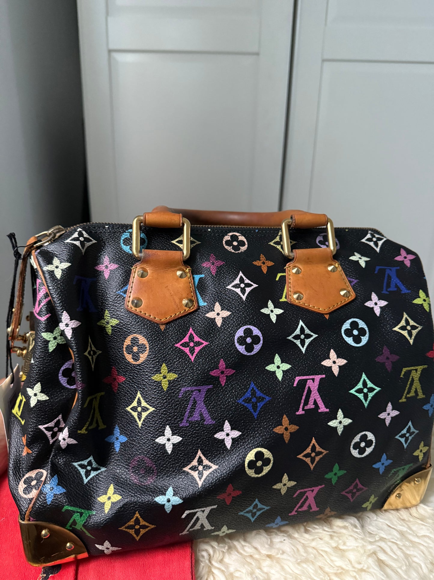 Louis Vuitton x Takashi Murakami Monogram Speedy 30