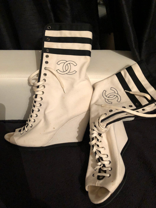 Chanel Sailor Wedges - 38