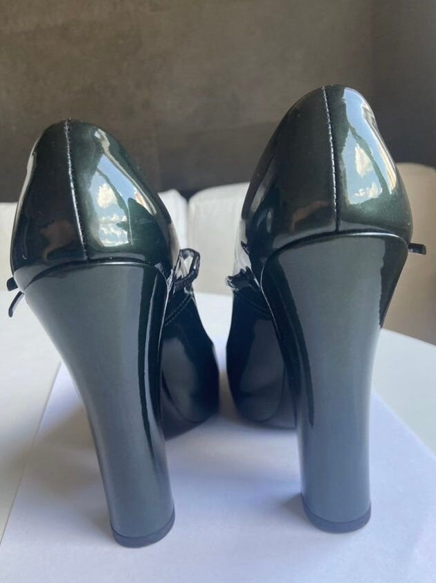 Louis Vuitton Mary Fetish Pump Dark Green - 37