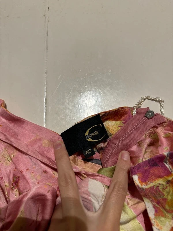Cavalli Floral Print Dress - S