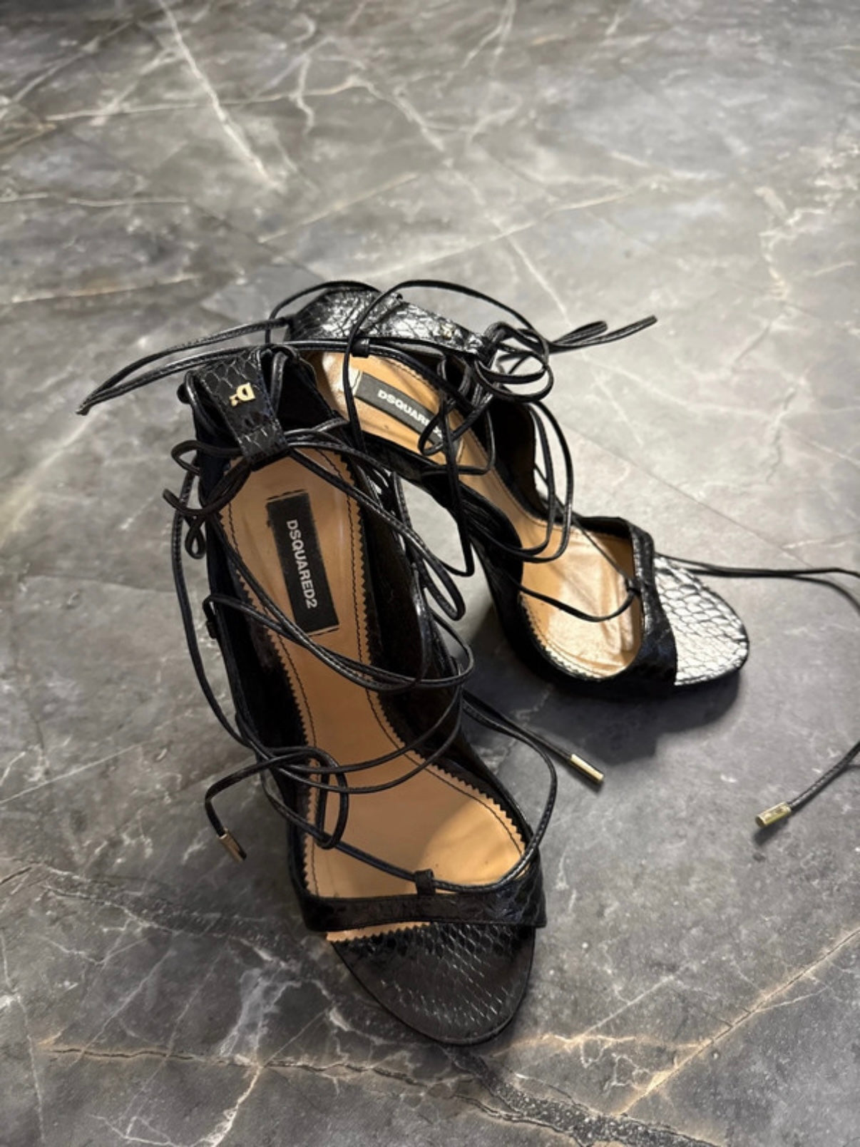 Dsquared2 Riri Lace Up Heels - 39