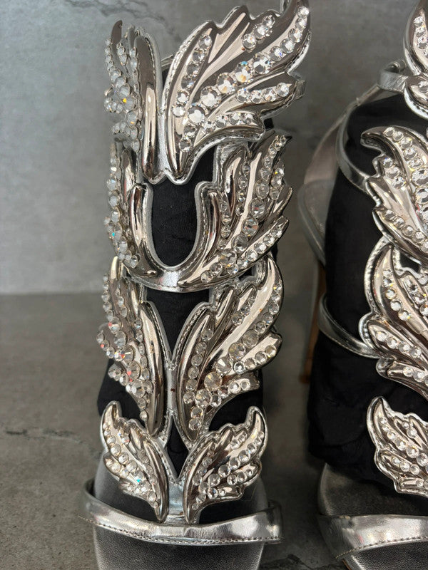 Giuseppe Zanotti Cruel Summer Embellished Heels - 38