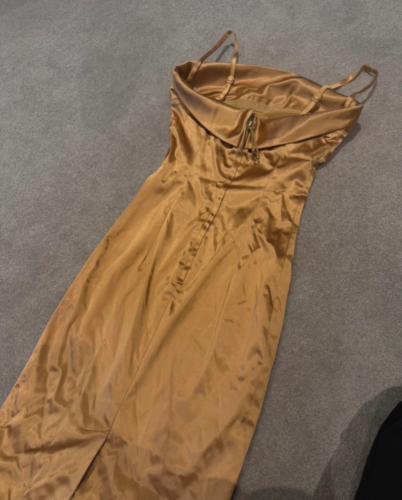 Dolce & Gabbana Satin Corset Dress - S