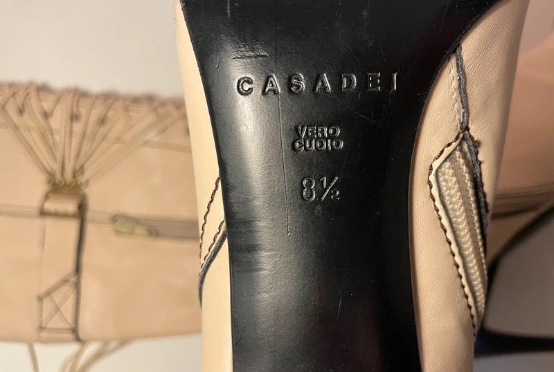 Casadei Lace Up Boots - 38.5
