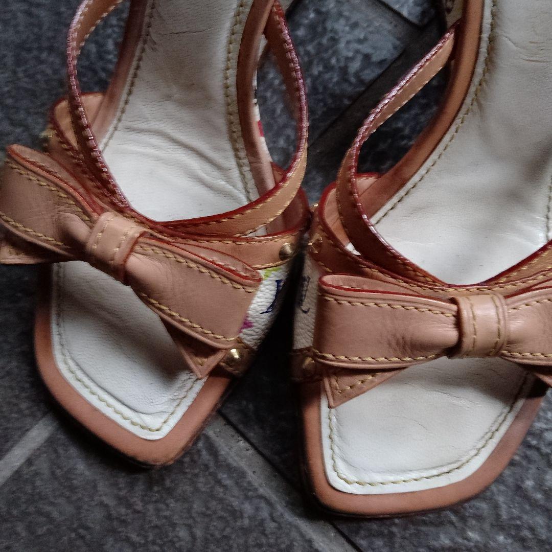 Louis Vuitton X Takashi Murakami Bow Wedge Heels - 36/36.5