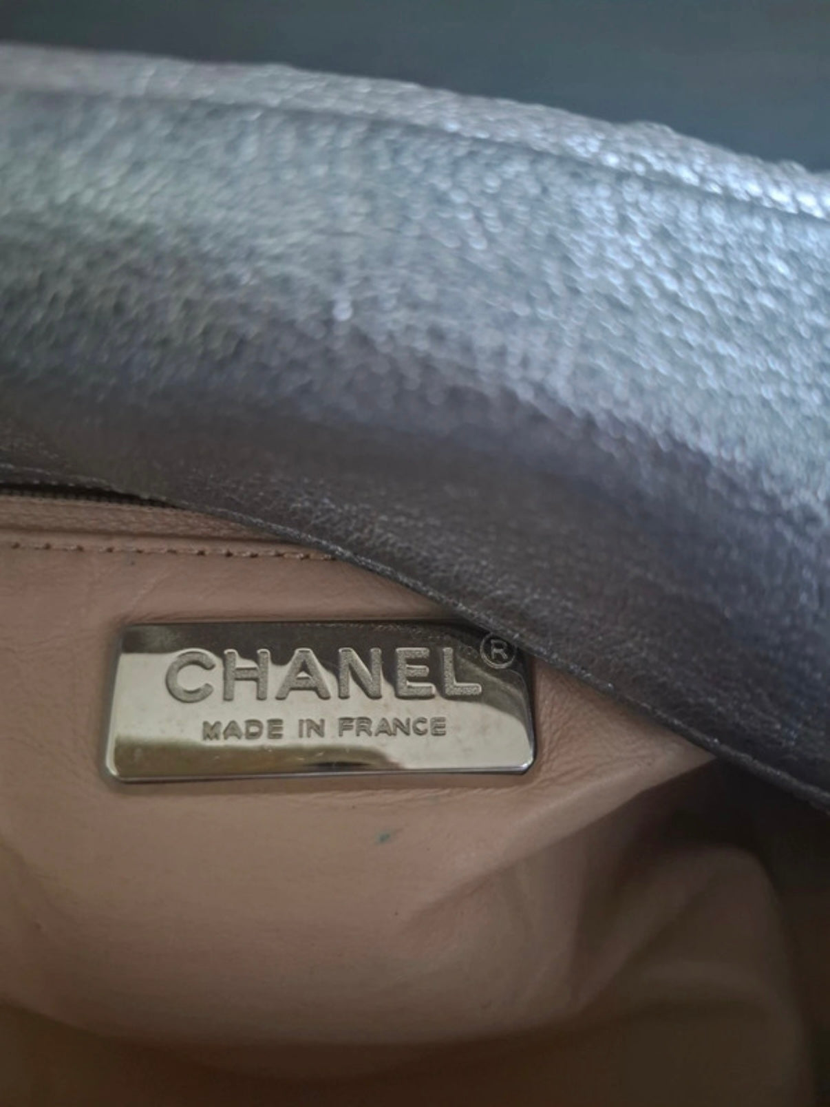 Chanel Bowling Bag Silver