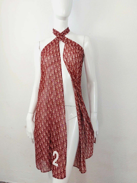 Dior Monogram Pareo/Top