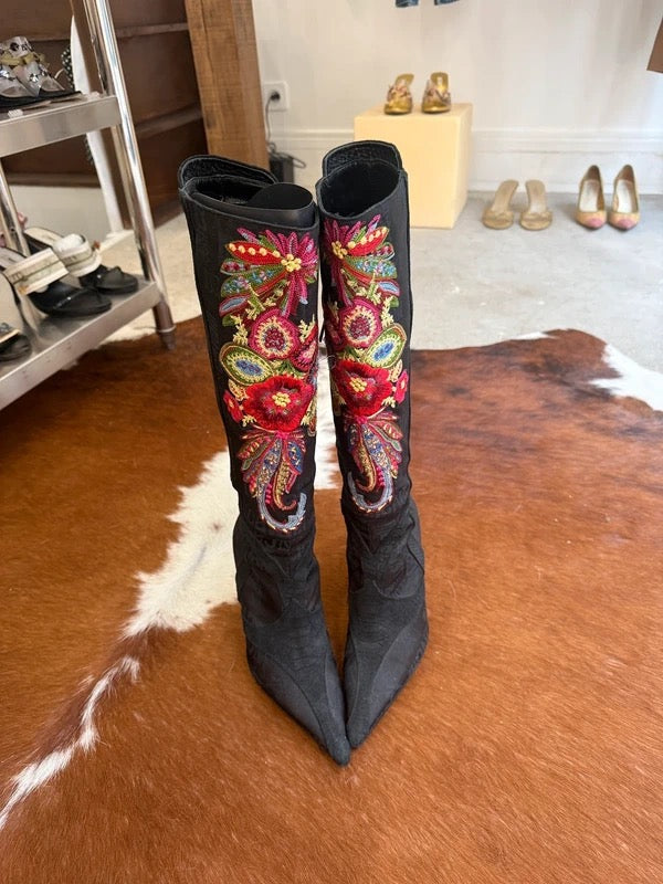 Just Cavalli Embroidered Boots - 37