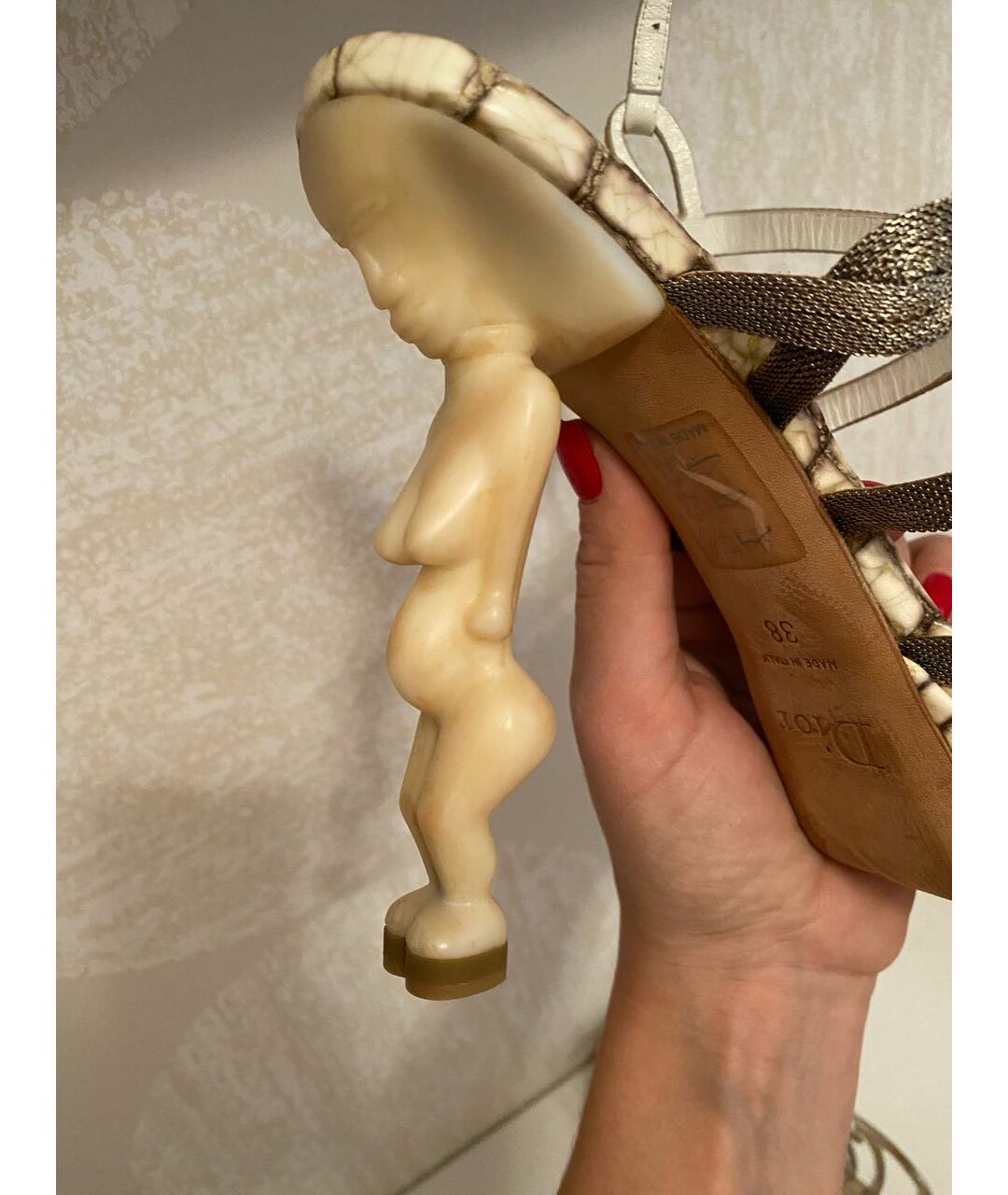 Dior Fertility Crocodile Heels Brand New - 37/38