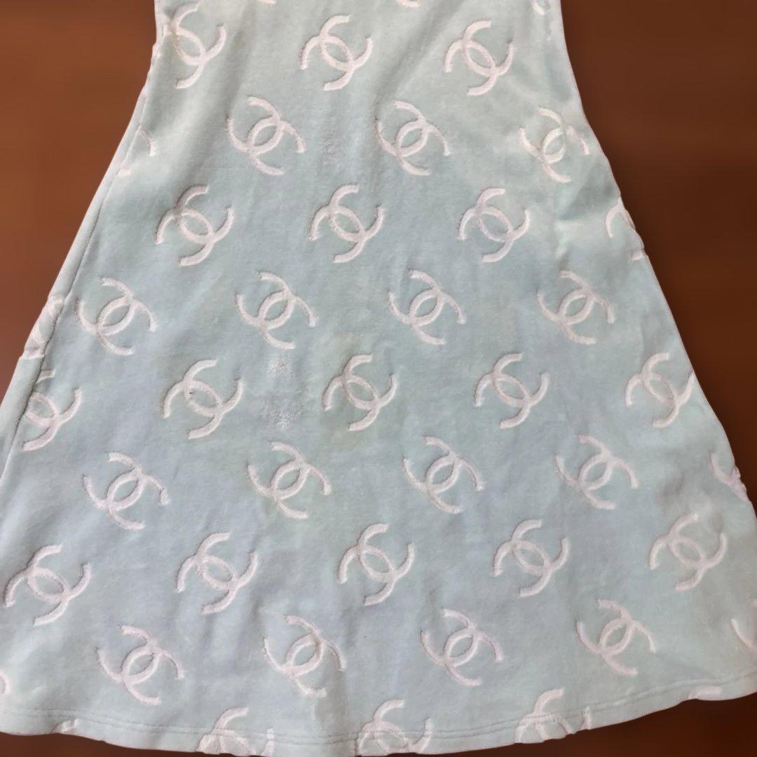Chanel 1996 Velour Dress - XS