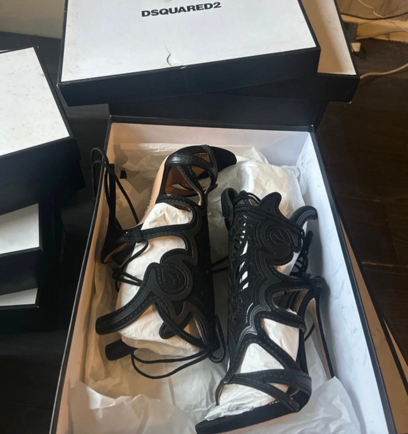 Dsquared2 2018 Western Heels Brand New - 39 + 40