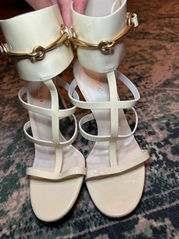 Gucci Ursula Cage Heels - 37