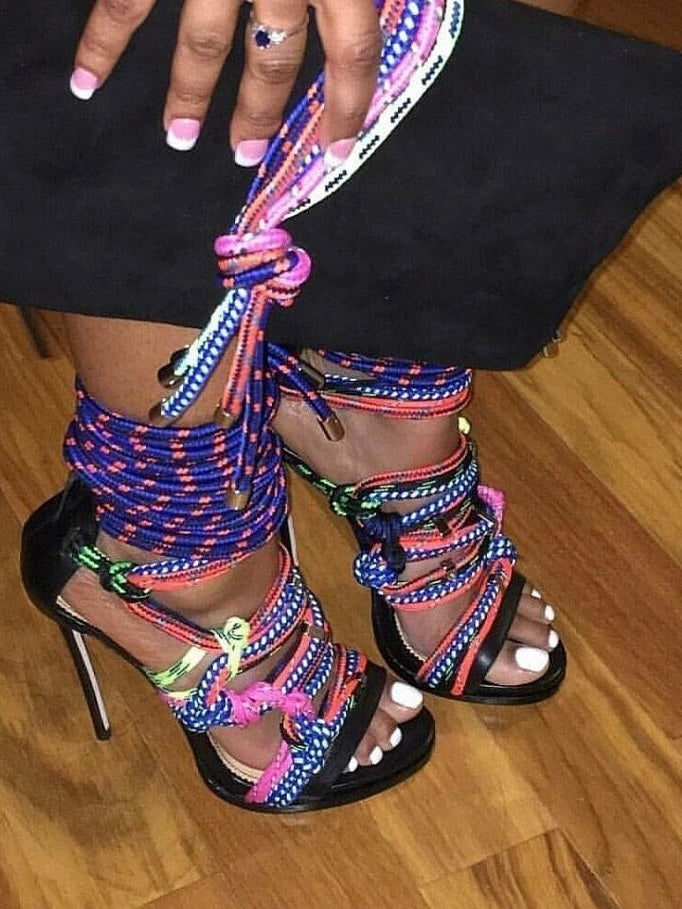 Dsquared2 Rope Heels Brand New - 36