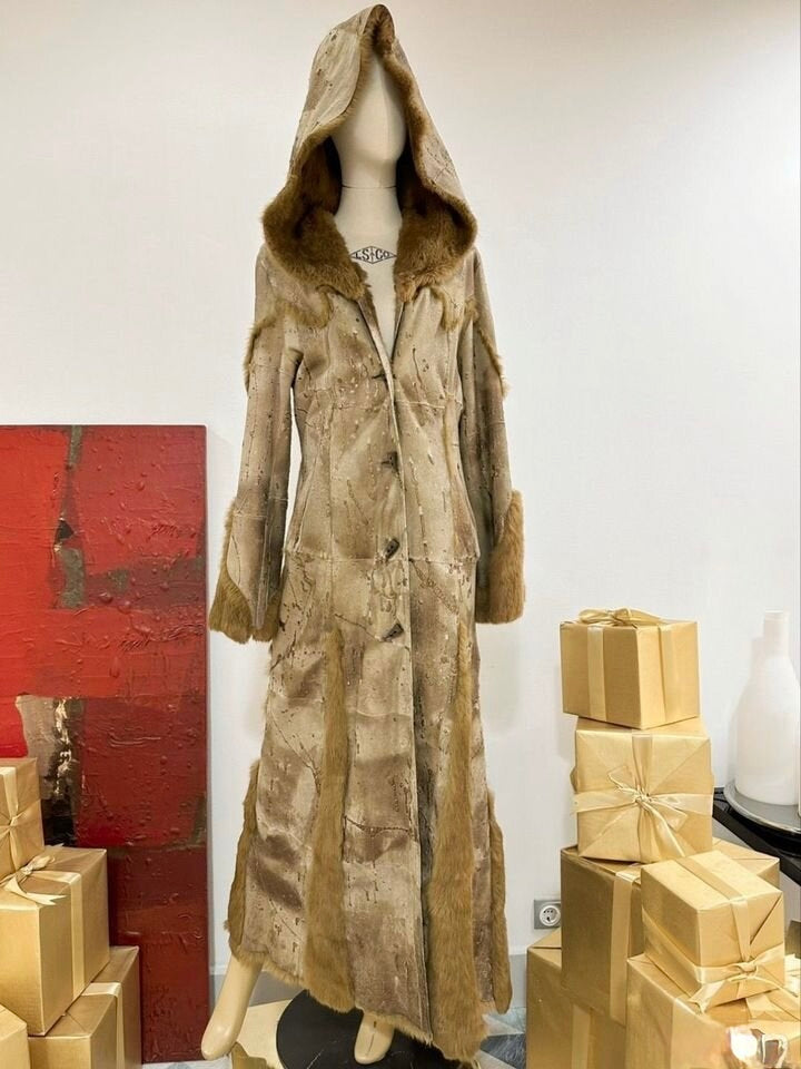 Roberto Cavalli Fur & Leather Reversible Jacket - S/M