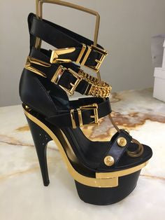 Versace Platform Heels - 37/37.5