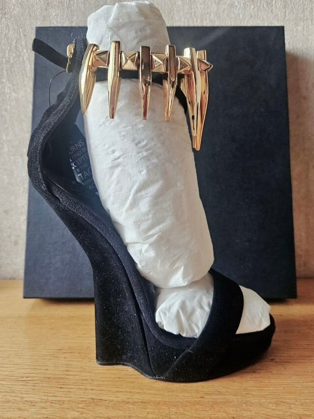 Giuseppe Zanotti Curve Wedge Heel Brand New - 36.5