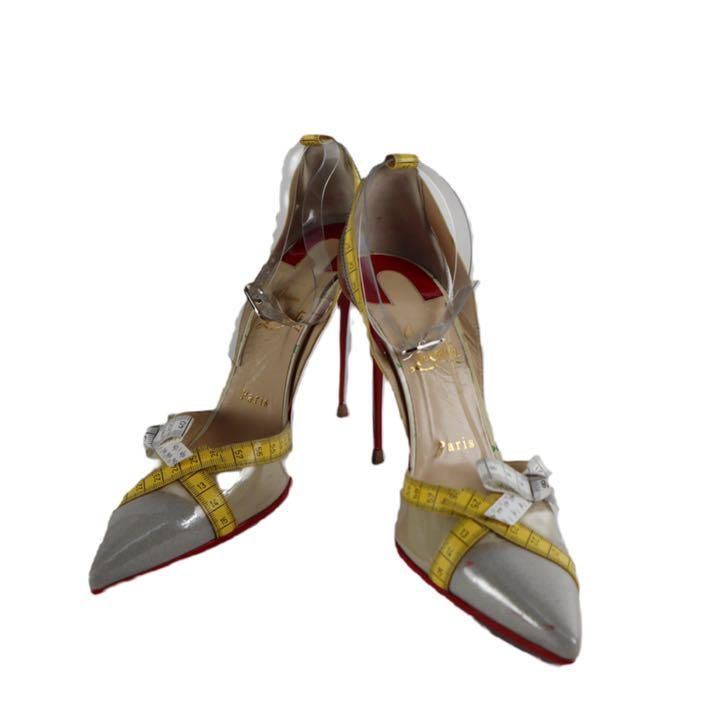 Christian Louboutin Measuring Tape Court Heel - 37.5