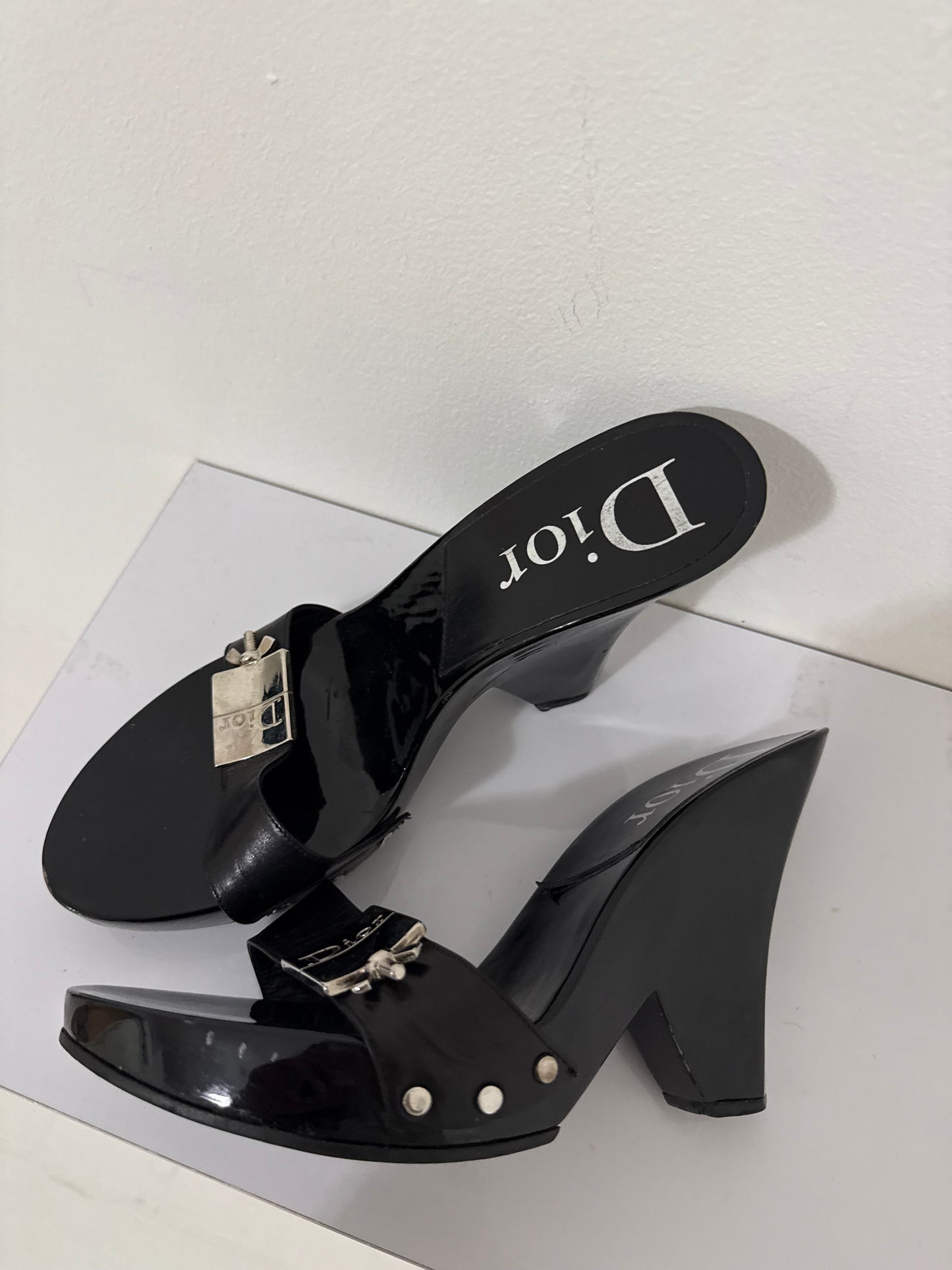 Dior Galliano Wedge Heels - 38/38.5