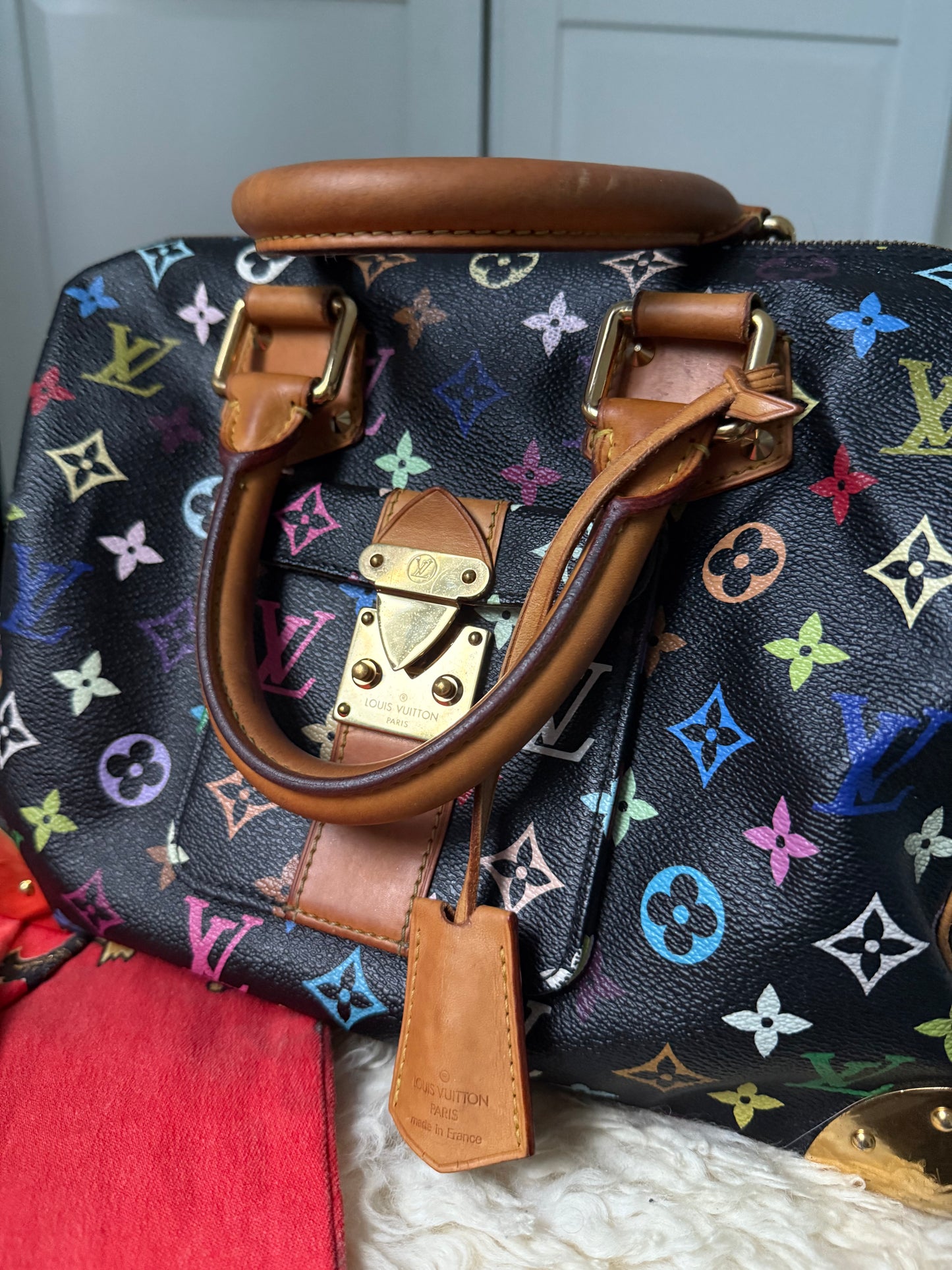 Louis Vuitton x Takashi Murakami Monogram Speedy 30