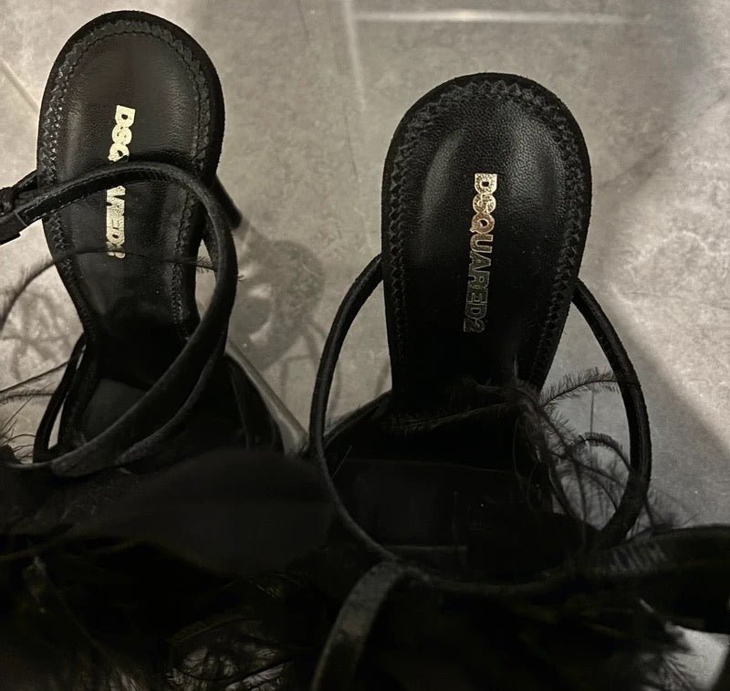Dsquared2 Feather Heels - 36