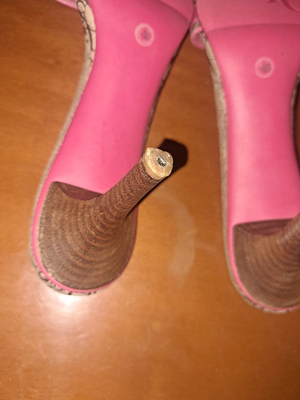 Dior Monogram Kitten Heels - 40