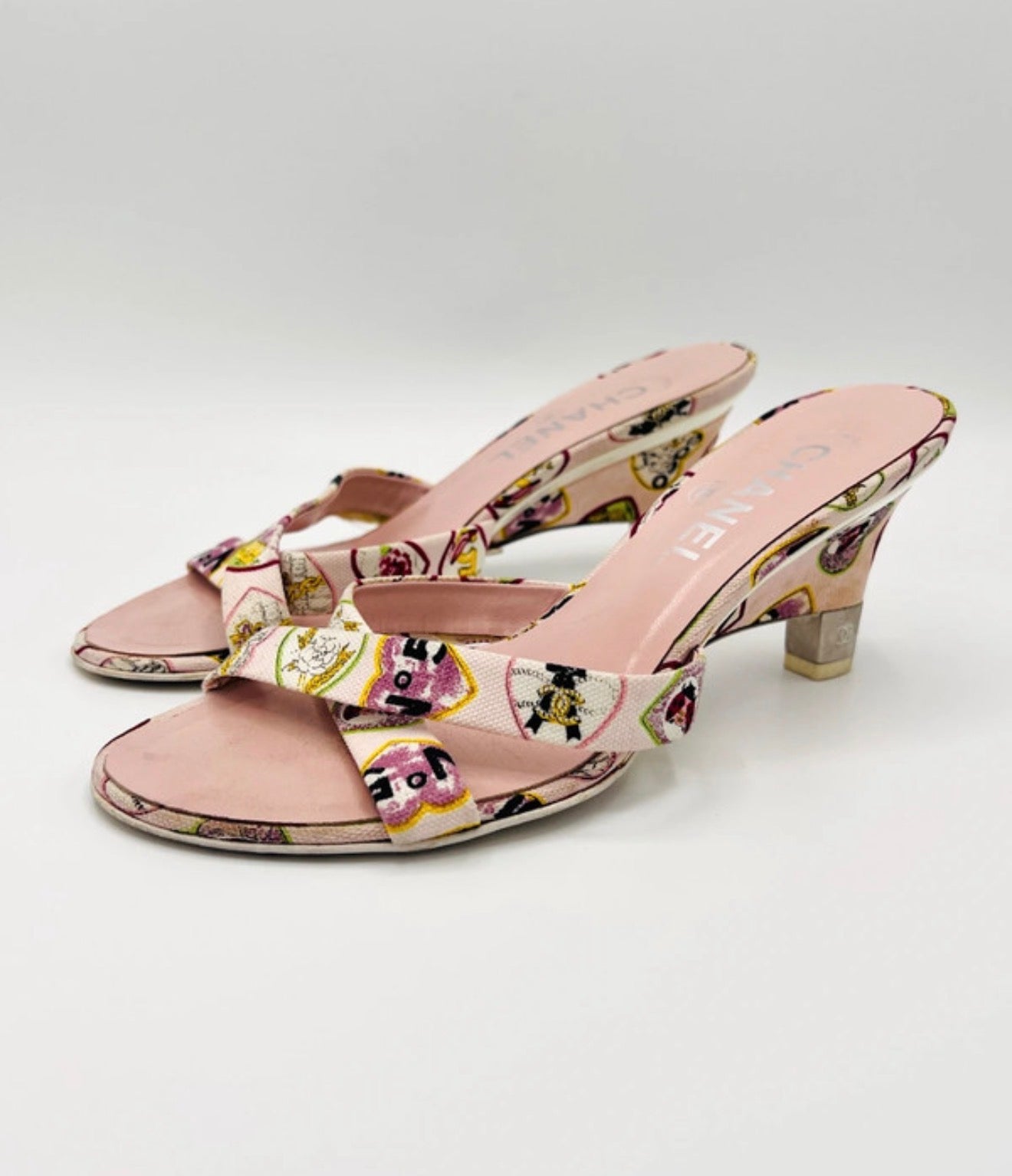 Chanel Heart Mules - 36