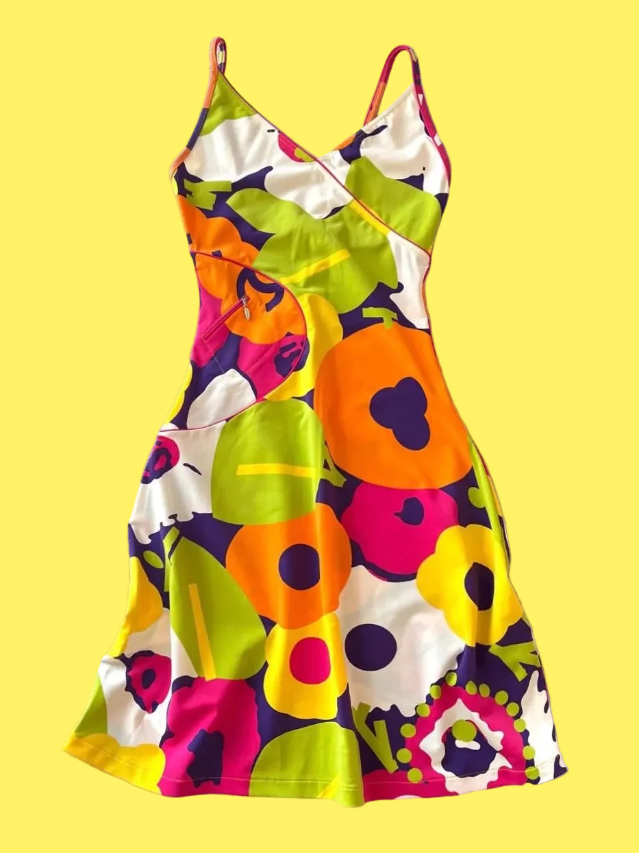 Chanel SS2000 Flower Dress - S/M