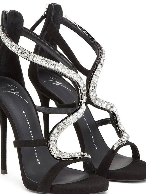 Giuseppe Zanotti Crystal Heels - 40