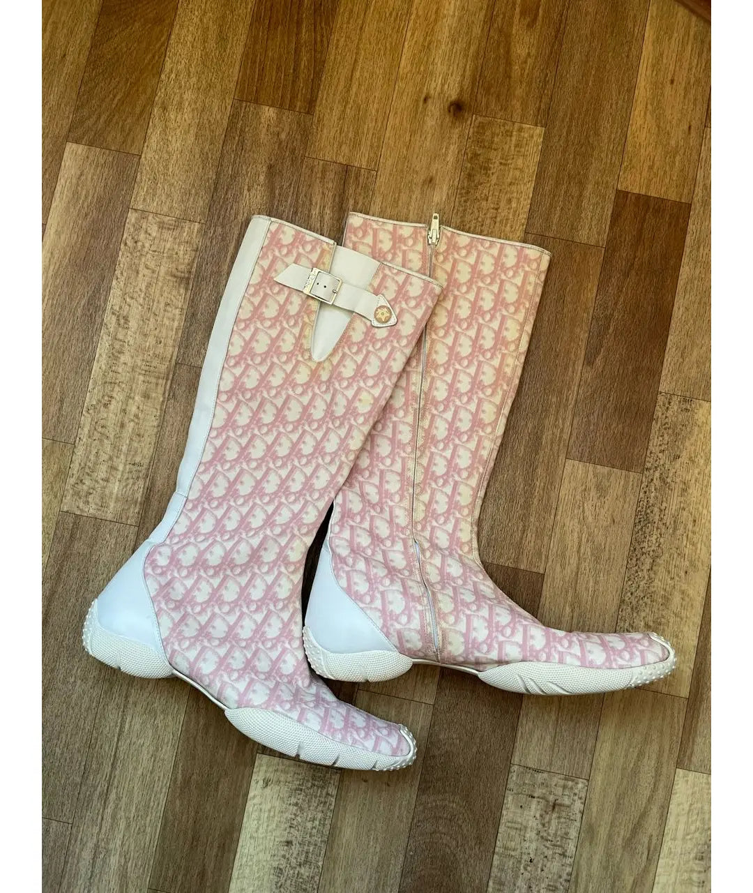 Dior Trotter Monogram Boots - 41