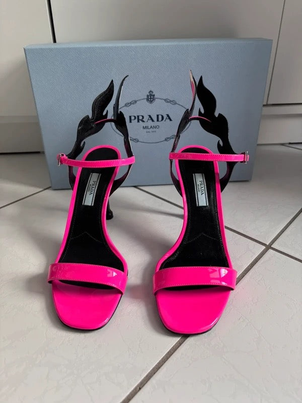 Prada Flame Heels - 37
