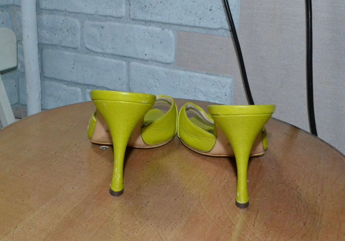 Dior Padlock Mules - 37/37.5