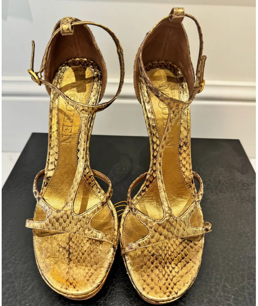 Alexander Mcqueen Python Heels - 37