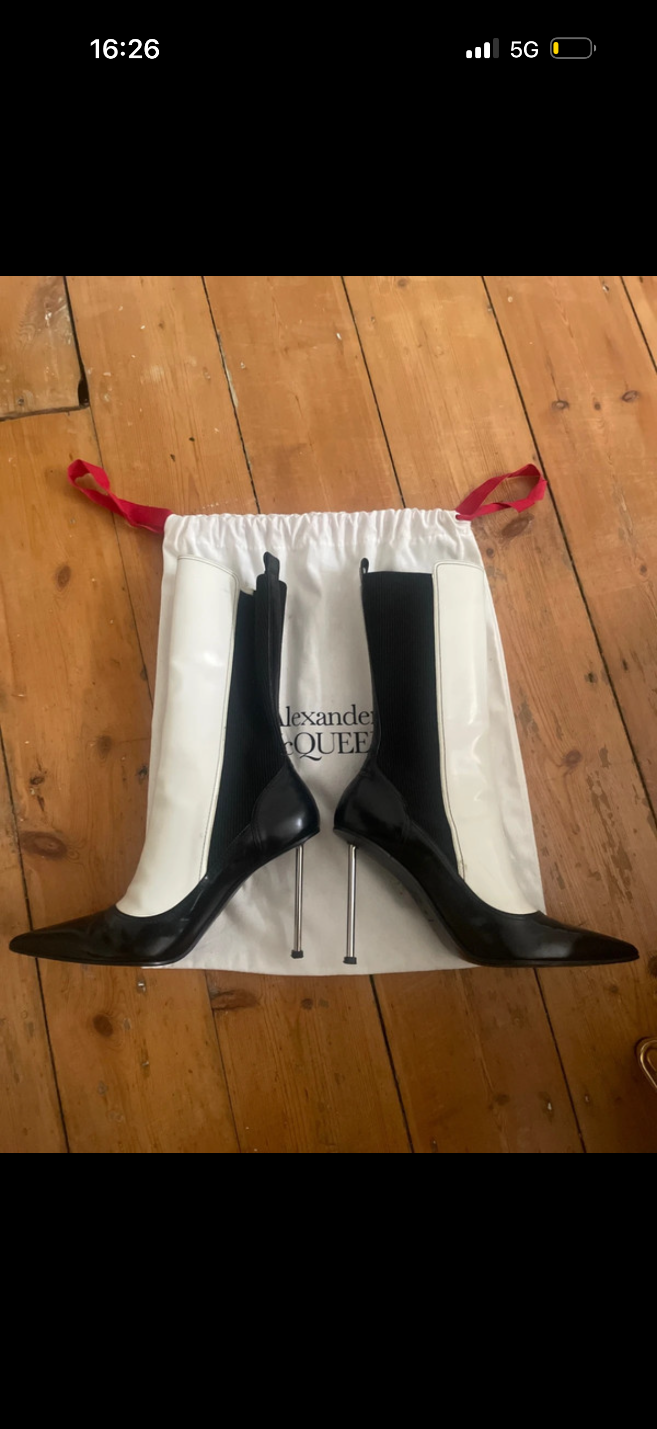 Alexander McQueen Victorian Boot - 40