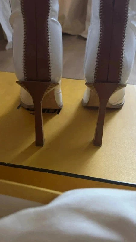Fendi Patent Boots - 40