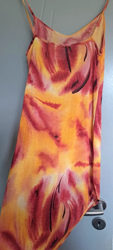 Dior Galliano Tie Dye Slip Dress - S/M