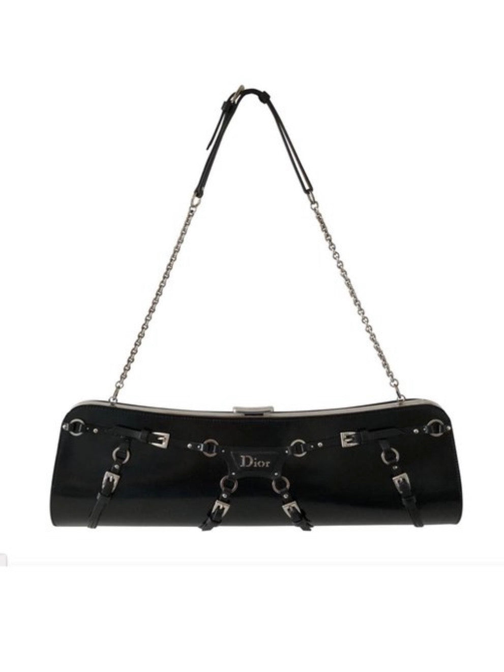 Dior Bondage Clutch and Chain Bag