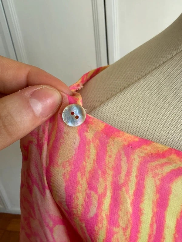 Roberto Cavalli psychedelic print blouse - S
