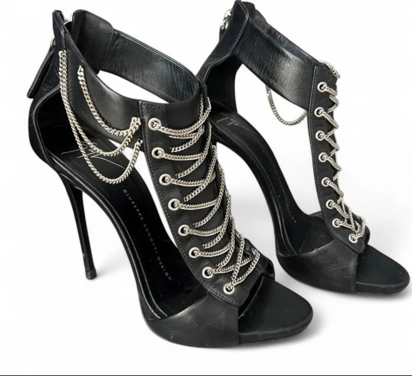 Giuseppe Zanotti Chain Heels - 37
